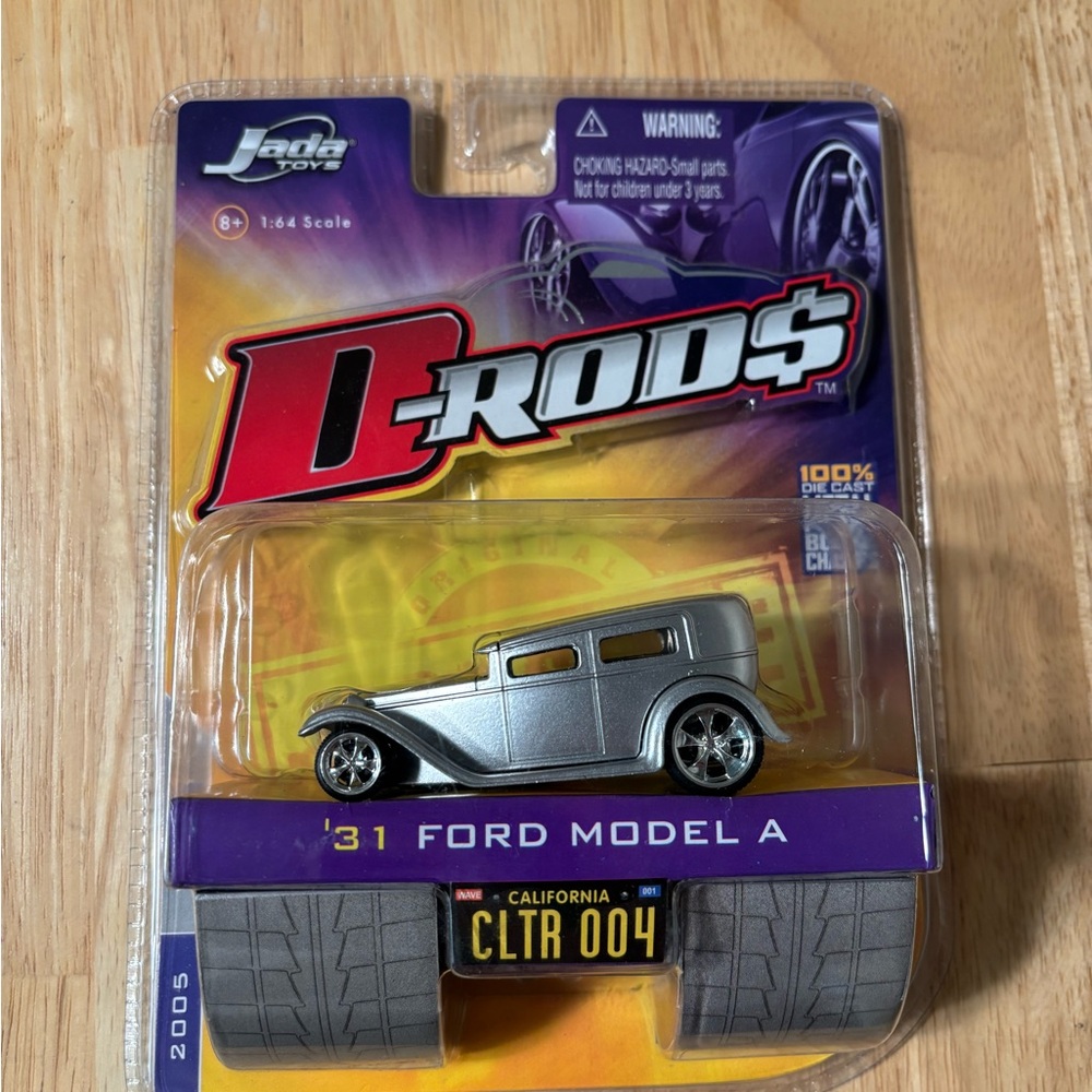 Jada Silver '31 Ford Model A D-Rods